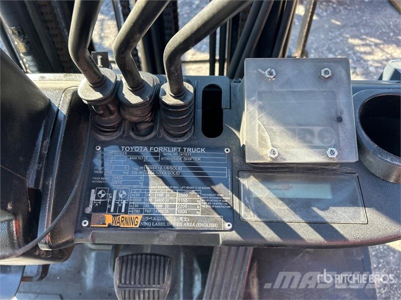 Toyota 8FGCU15 2500 lb Cushion Tire Forklift شاحنات ذات رافعات شوكية - أخرى
