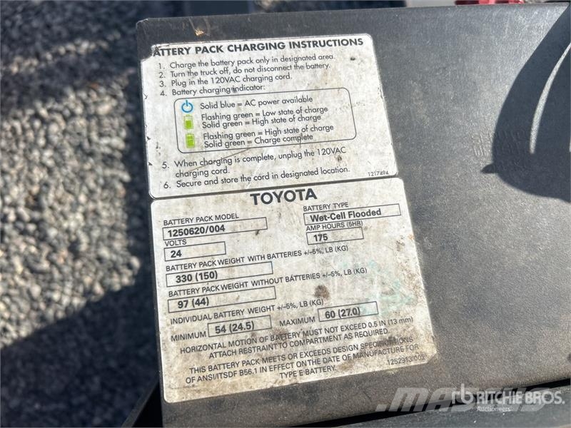 Toyota 8HBW23 Kézi raklapemelő