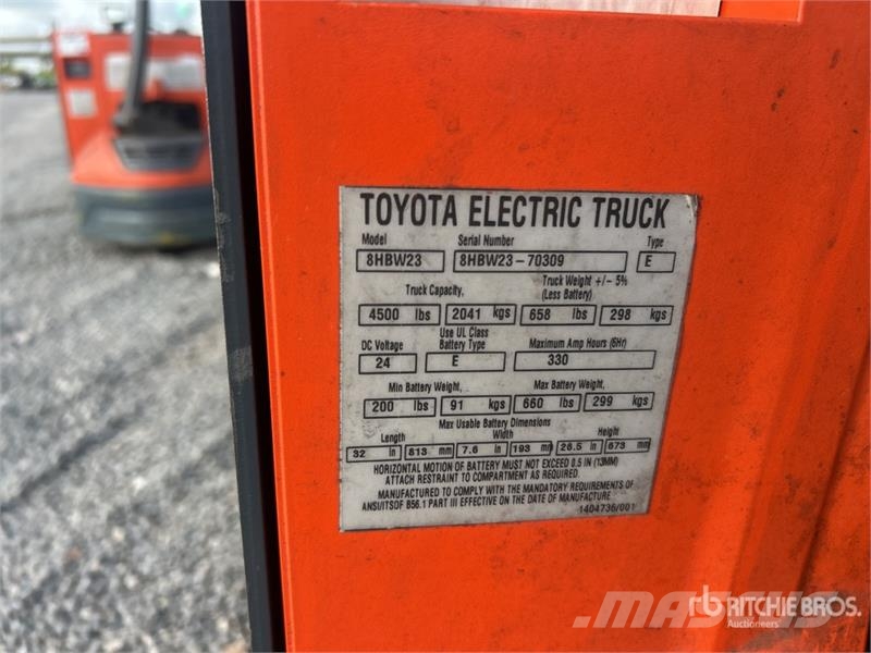 Toyota 8HBW23 Hand pallet truck