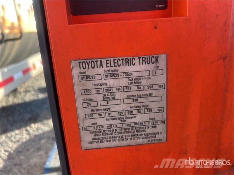 Toyota 8HBW23 Hand pallet truck