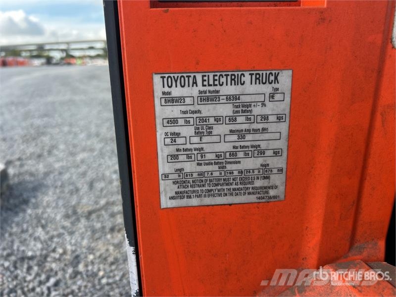 Toyota 8HBW23 Hand pallet truck