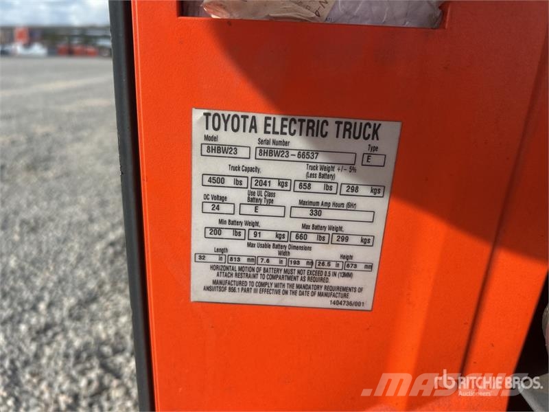 Toyota 8HBW23 Hand pallet truck