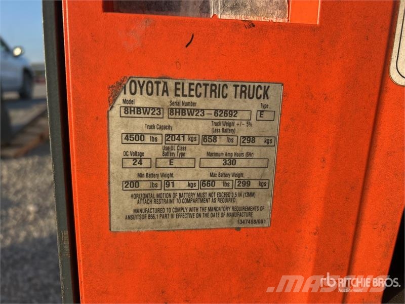 Toyota 8HBW23 Hand pallet truck