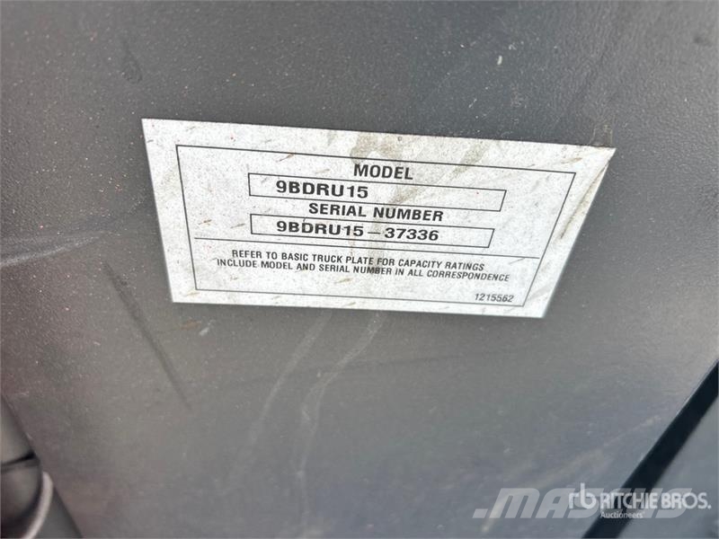 Toyota 9BDRU15 3000 lb Electric Forklift Электропогрузчики