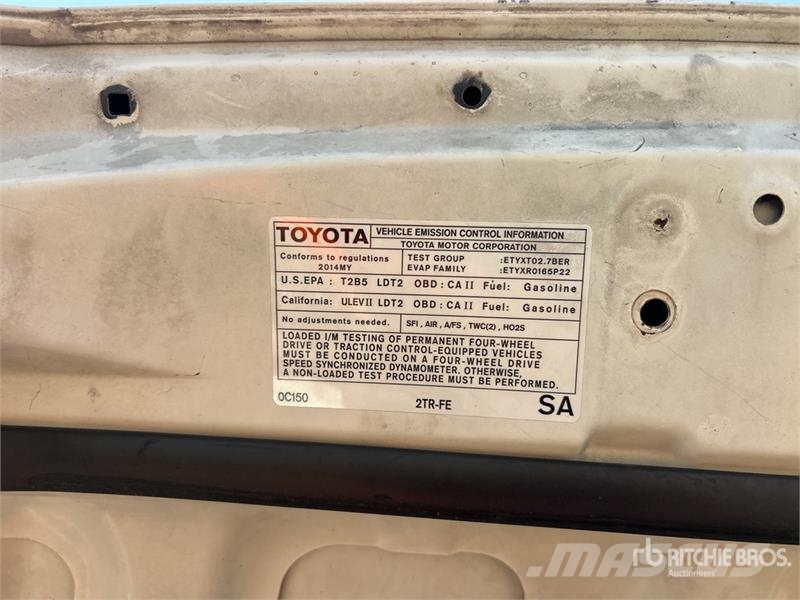 Toyota Tacoma Прочие фургоны
