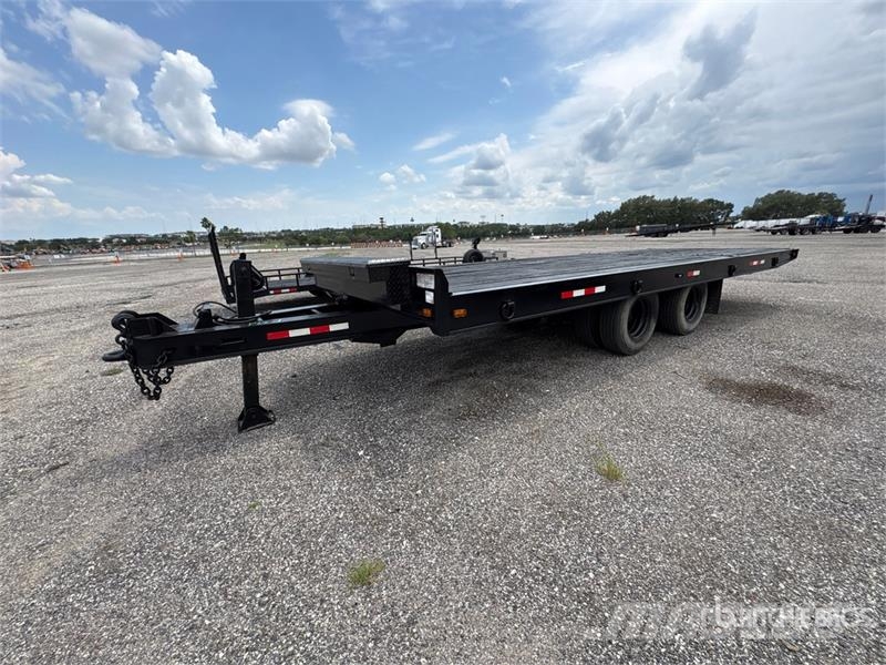 Trail-Eze D15T24 24 ft T/A Tilt trailer Equipment Trailer Biltransportsläp
