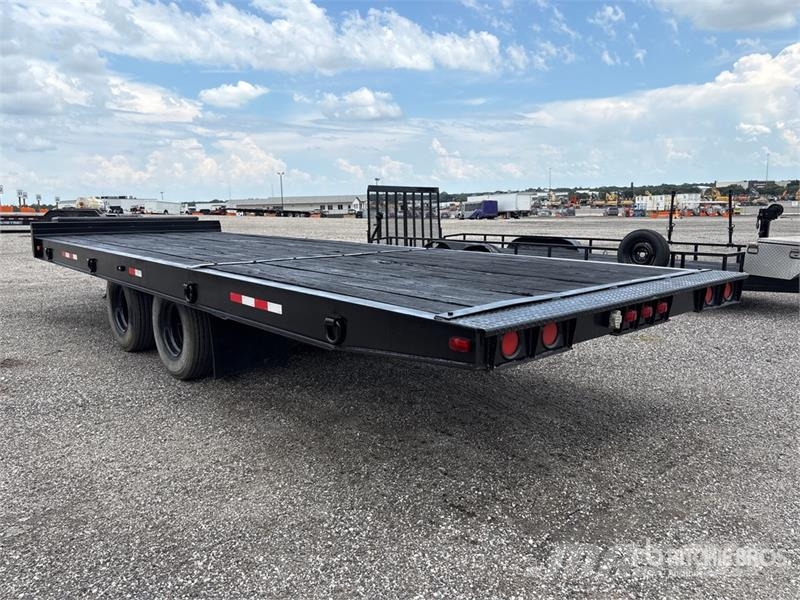 Trail-Eze D15T24 24 ft T/A Tilt trailer Equipment Trailer Biltransportsläp