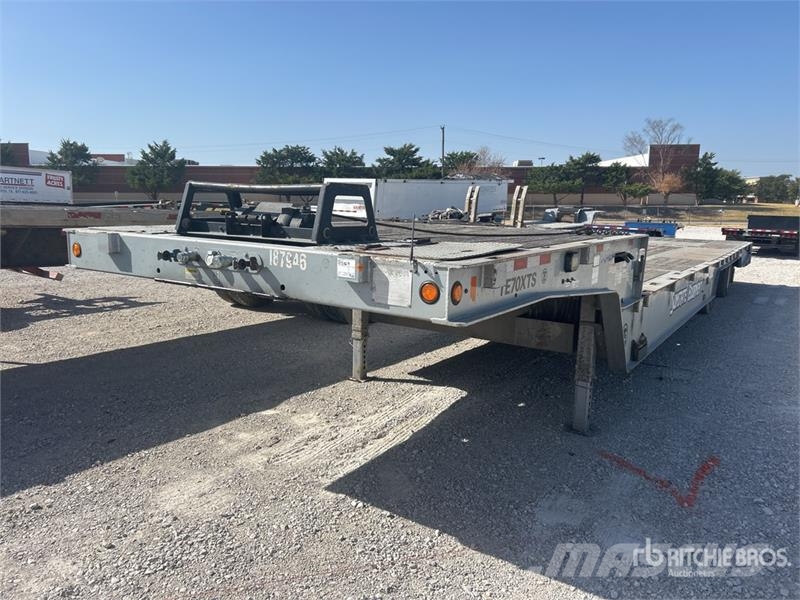 Trail-Eze TE70XTS 48 ft T/A Hydraulic Tail Trailer Maskinhenger