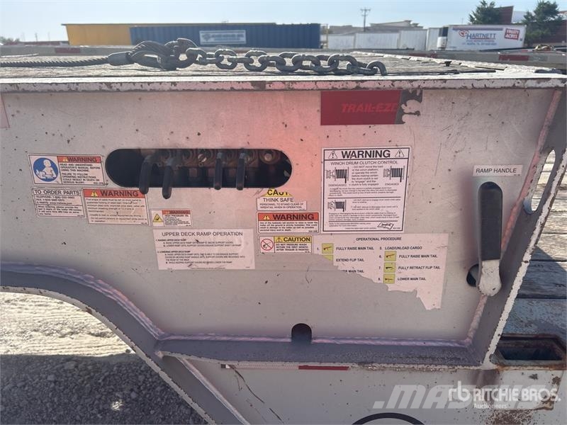 Trail-Eze TE70XTS 48 ft T/A Hydraulic Tail Trailer Maskinhenger