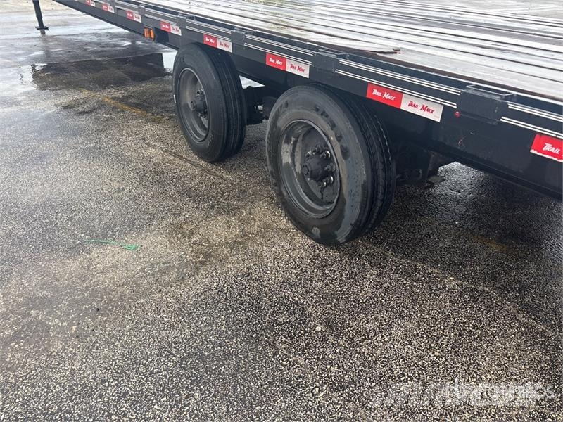 Trail Maxx 40 ft T/A Gooseneck Flatbed Trailer Remolques de cama baja