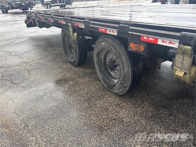Trail Maxx 40 ft T/A Gooseneck Flatbed Trailer Remolques de cama baja