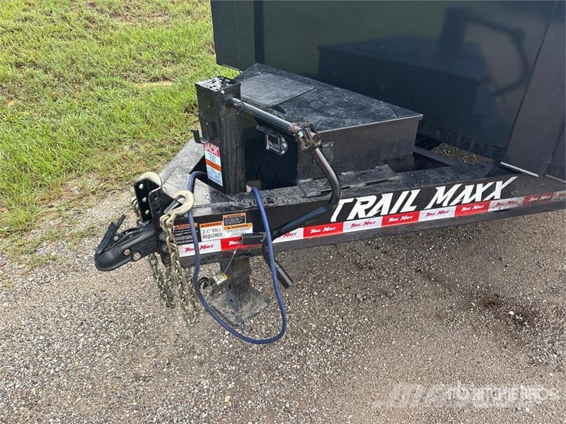 Trail Maxx DT27-144 14 ft 4 in T/A Dump Utility Trailer Rimorchi ribaltabili
