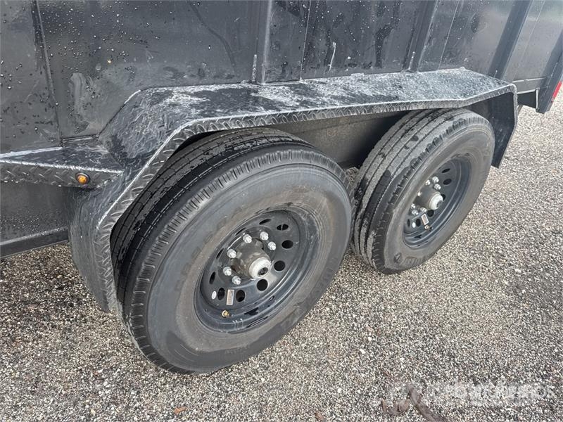 Trail Maxx DT27-144 14 ft 4 in T/A Dump Utility Trailer Rimorchi ribaltabili