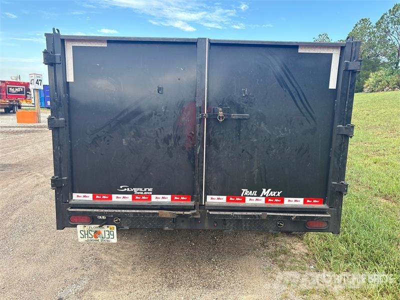 Trail Maxx DT27-144 14 ft 4 in T/A Dump Utility Trailer Rimorchi ribaltabili