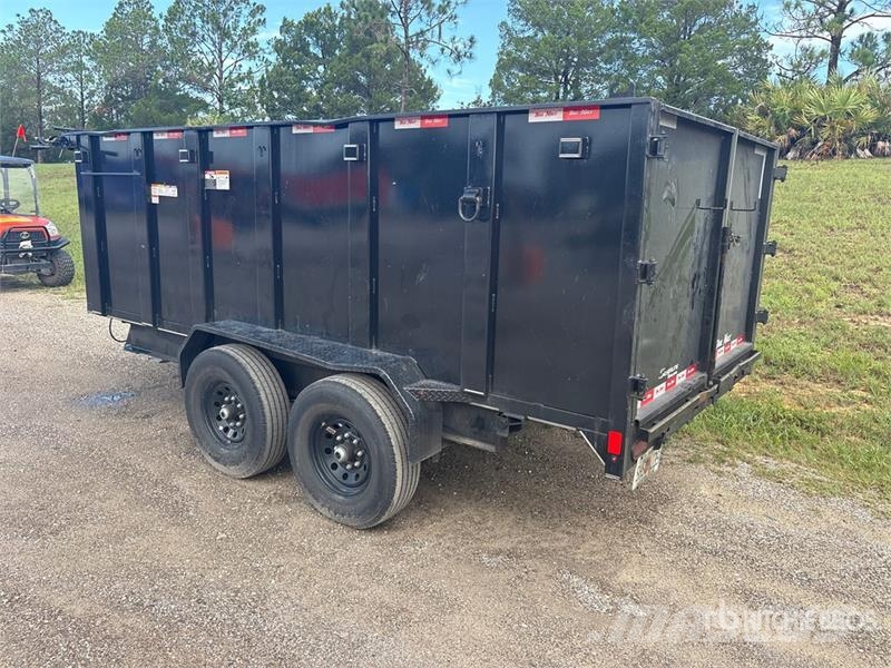 Trail Maxx DT27-144 14 ft 4 in T/A Dump Utility Trailer Rimorchi ribaltabili