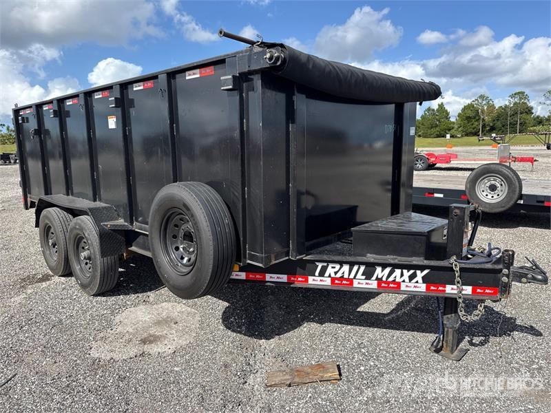 Trail Maxx DT27 16 ft T/A Dump Utility Trailer 傾卸式拖車