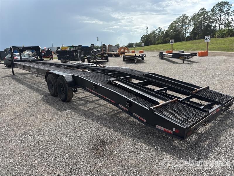 Trail Maxx GC37-44 4800 lb 44 ft T/A Gooseneck Equipment Trai Auto pārvadāšanas treileri
