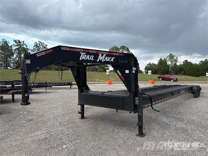 Trail Maxx GC37-44 4800 lb 44 ft T/A Gooseneck Equipment Trai Auto pārvadāšanas treileri
