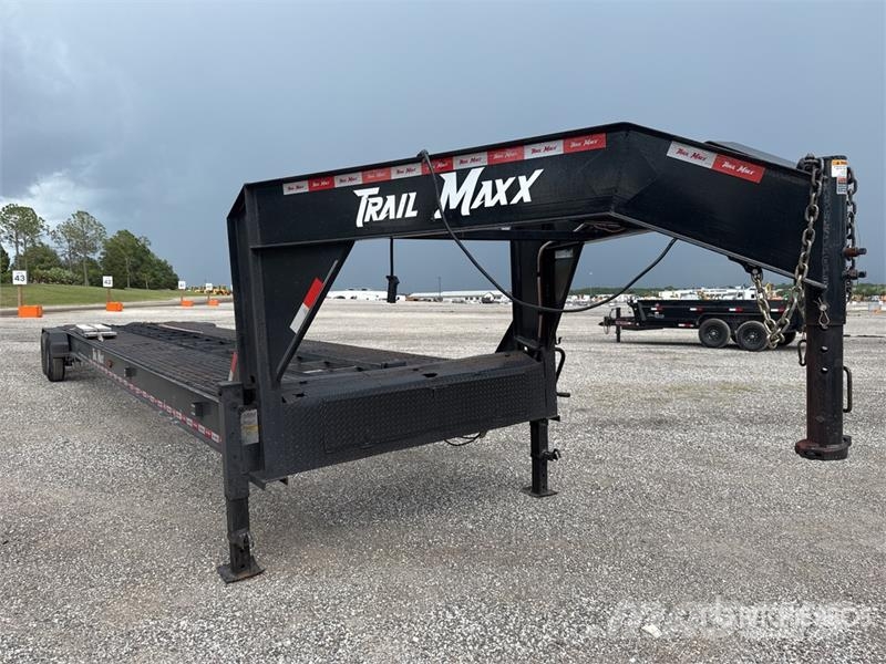 Trail Maxx GC37-44 4800 lb 44 ft T/A Gooseneck Equipment Trai Auto pārvadāšanas treileri