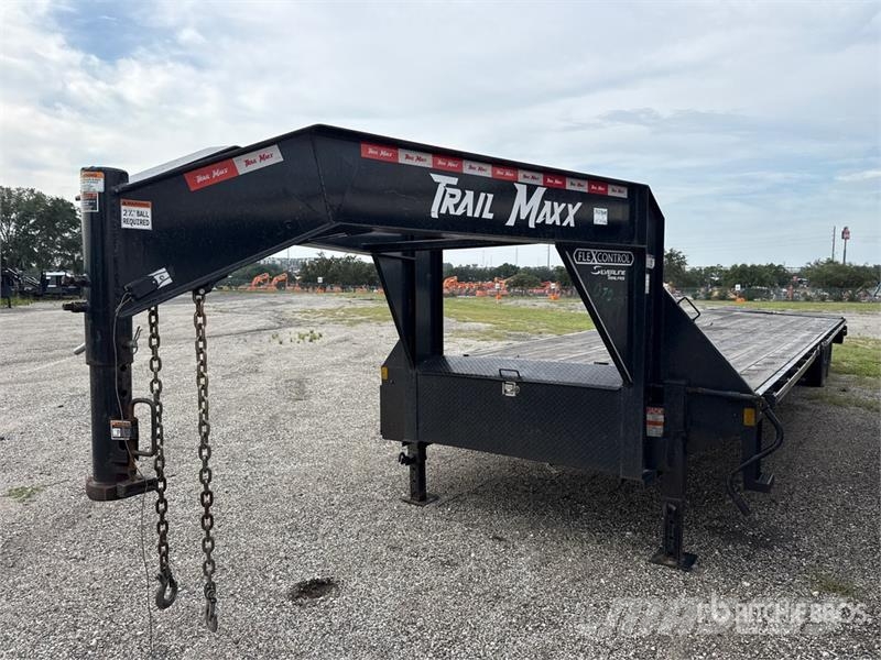 Trail Maxx MAX210S-40 40 ft T/A Gooseneck Equipment Trailer Auto pārvadāšanas treileri