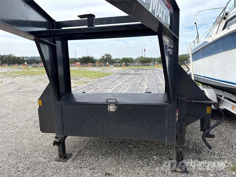 Trail Maxx MAX210S-40 40 ft T/A Gooseneck Equipment Trailer Auto pārvadāšanas treileri