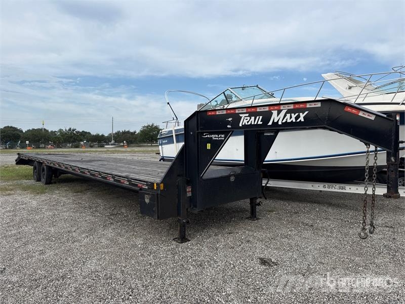 Trail Maxx MAX210S-40 40 ft T/A Gooseneck Equipment Trailer Auto pārvadāšanas treileri