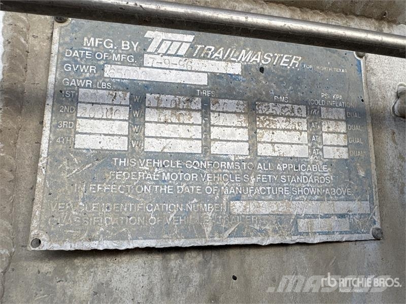 Trailmaster 8400 gal T/A Tanker Trailer Prikolice cisterne