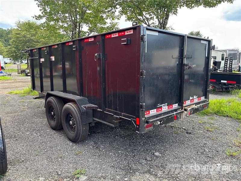 TrailMax Dt27 16 ft T/A Dump Utility Trailer Przyczepy wywrotki