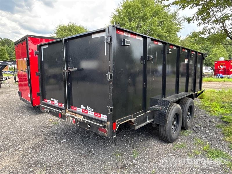 TrailMax Dt27 16 ft T/A Dump Utility Trailer Przyczepy wywrotki