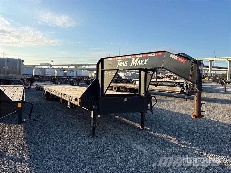 TrailMax Max27-40 40 ft T/A Gooseneck Equipment Trailer Прицепы-Автовозы