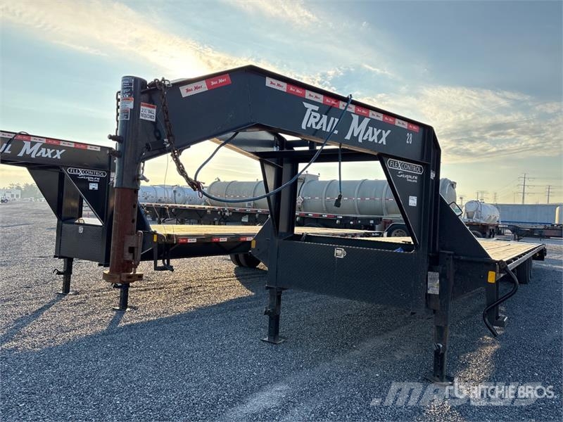 TrailMax Max27-40 40 ft T/A Gooseneck Equipment Trailer Прицепы-Автовозы