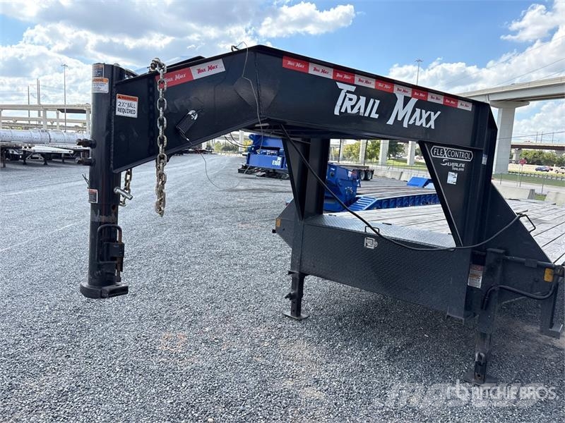 TrailMax Max27-40 40 ft T/A Gooseneck Equipment Trailer Prikolice za prevoz vozil