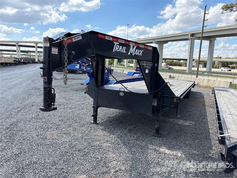 TrailMax Max27-40 40 ft T/A Gooseneck Equipment Trailer Prikolice za prevoz vozil