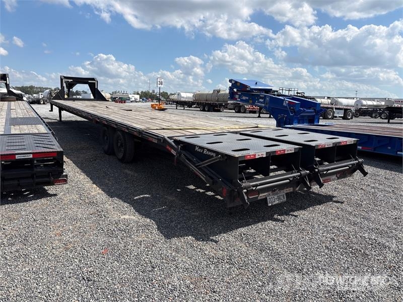 TrailMax Max27-40 40 ft T/A Gooseneck Equipment Trailer Prikolice za prevoz vozil