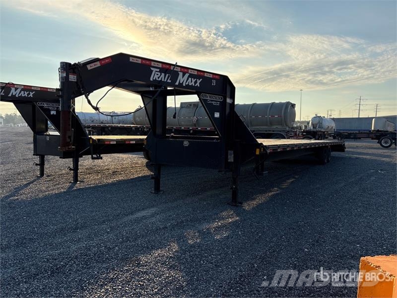 TrailMax Max27-40 40 ft T/A Gooseneck Equipment Trailer Прицепы-Автовозы