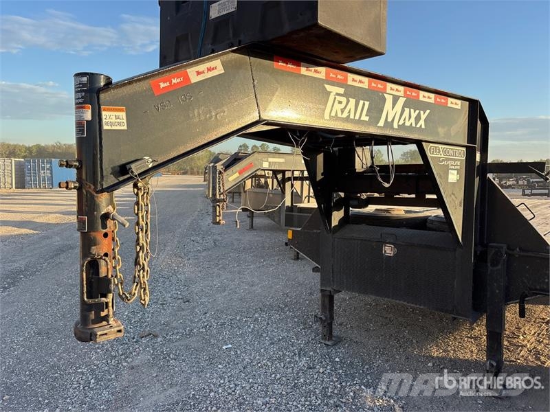 TrailMaxx MAX212-40 40 ft T/A Gooseneck Equipment Trailer Remorque porte engin