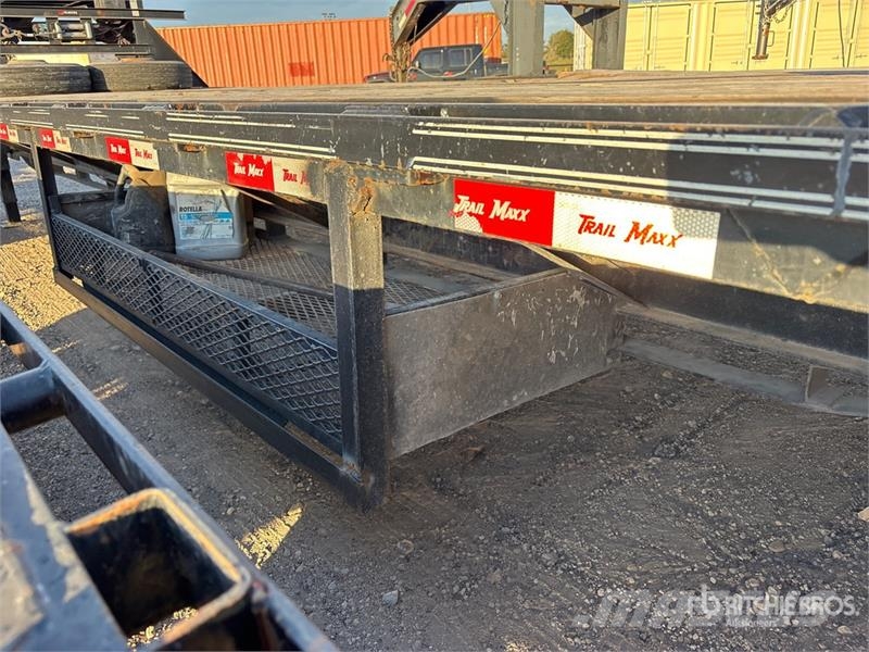 TrailMaxx MAX212-40 40 ft T/A Gooseneck Equipment Trailer Remorque porte engin