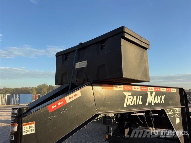 TrailMaxx MAX212-40 40 ft T/A Gooseneck Equipment Trailer Remorque porte engin
