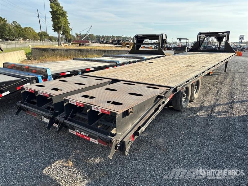 TrailMaxx MAX27-32 32 ft T/A Gooseneck Equipment Trailer Prikolice za prevoz vozil