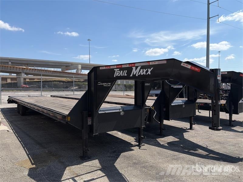 TrailMaxx MAX27-40 40 ft T/A Gooseneck Equipment Trailer 차량 운반용 트레일러