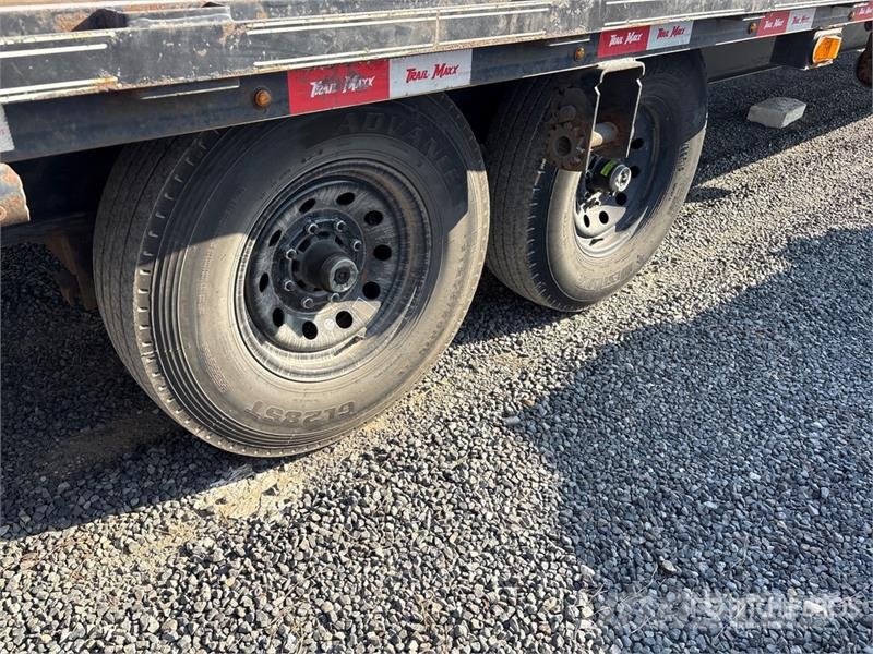 TrailMaxx SD27-40 40 ft T/A Gooseneck Flatbed Trailer مقطوروات مسطحة/مفصلية الجوانب