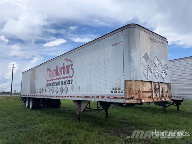 Trailmobile 53 ft x 102 in T/A Van Trailer Sanduk prikolice