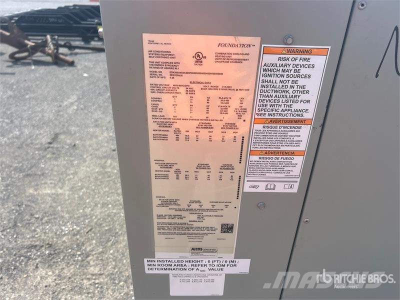 Trane EDK300AS0A0D07 Air Conditioner Kühl- und Heizsysteme