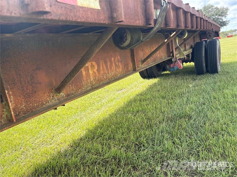 Transcraft 44 ft T/A Flatbed Trailer Plato/keson prikolice