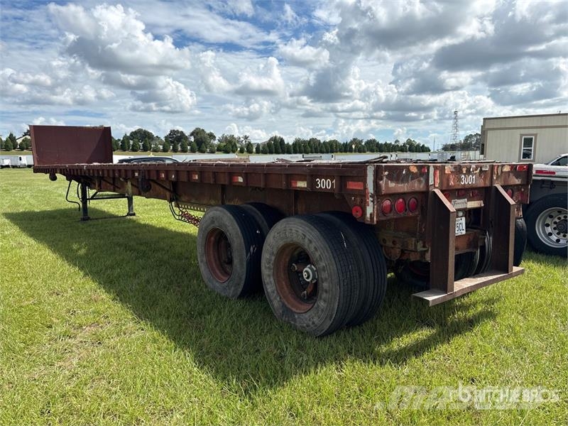 Transcraft 44 ft T/A Flatbed Trailer Plato/keson prikolice