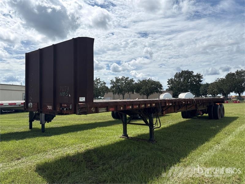 Transcraft 44 ft T/A Flatbed Trailer Plato/keson prikolice