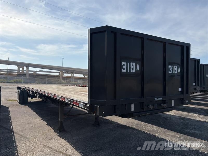Transcraft 48 ft T/A Flatbed Trailer مقطوروات مسطحة/مفصلية الجوانب