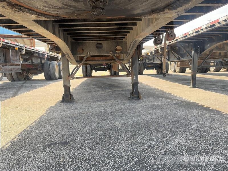 Transcraft 48 ft T/A Flatbed Trailer مقطوروات مسطحة/مفصلية الجوانب