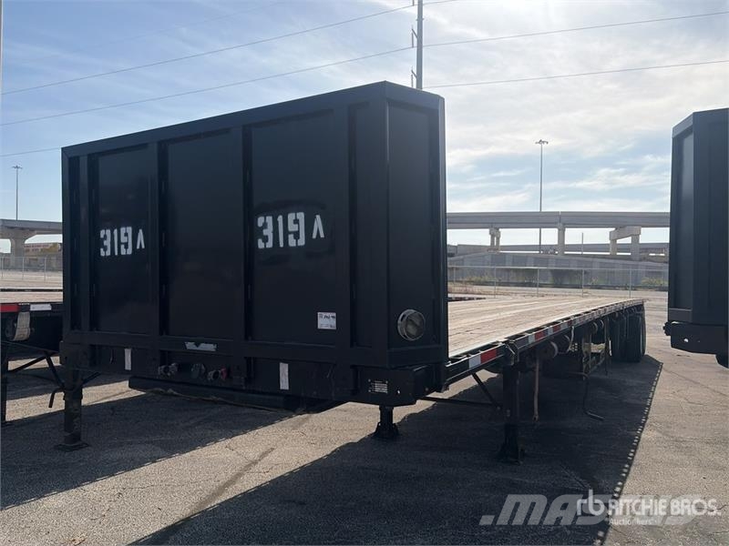 Transcraft 48 ft T/A Flatbed Trailer مقطوروات مسطحة/مفصلية الجوانب