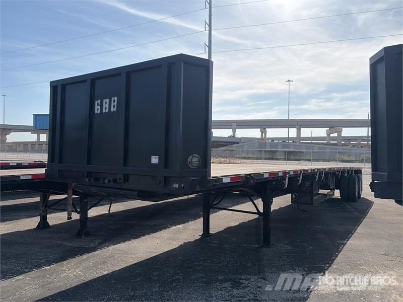 Transcraft 48 ft T/A Flatbed Trailer مقطوروات مسطحة/مفصلية الجوانب
